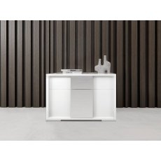 Tuttomobili Viola White 2 Drawers Night Stand Tuttomobili Viola White 2 Drawers Night Stand