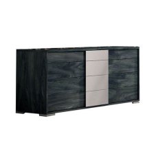 Tuttomobili Viola Indigo 4 Drawers Dresser Tuttomobili Viola Indigo 4 Drawers Dresser