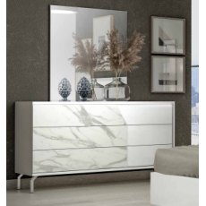 Tuttomobili Sofia 3 Drawers Dresser Tuttomobili Sofia 3 Drawers Dresser