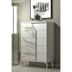 Tuttomobili Sofia 5 Drawers Chest Tuttomobili Sofia 5 Drawers Chest