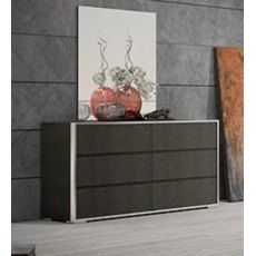 Tuttomobili Lela 6 Drawers Dresser Tuttomobili Lela 6 Drawers Dresser