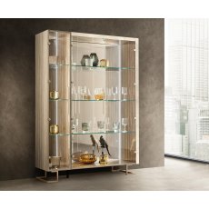 Arredoclassic Adora Luce Light 3 Doors Cabinet (right or left column) With Glass Shelves Arredoclassic Adora Luce Light 3 Doors Cabinet (right or left column) With Glass Shelves