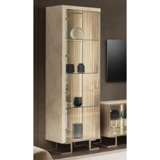 Arredoclassic Adora Luce Light 1 Door Glass Cabinet Arredoclassic Adora Luce Light 1 Door Glass Cabinet