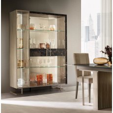 Arredoclassic Adora Luce Dark 3 Doors Cabinet (right or left column) With Central Drawer Arredoclassic Adora Luce Dark 3 Doors Cabinet (right or left column) With Central Drawer