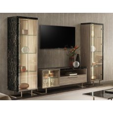 Arredoclassic Adora Luce Dark TV Set Composition