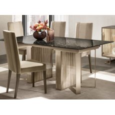 Arredoclassic Adora Luce Dark Rectangular Fix Top Table cm 200x115 Arredoclassic Adora Luce Dark Rectangular Fix Top Table cm 200x115