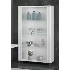 San Martino Elite 2 Doors Glass Cabinet With LED Lights