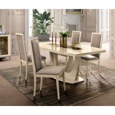 Camel Group Elite Sabbia Curve Leg Dining Table