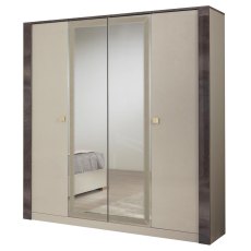 San Martino Ruby 4 Doors Wardrobe