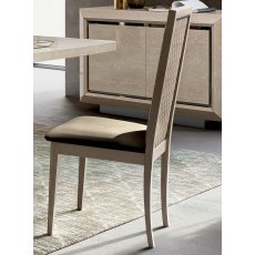 Camel Group Elite Sabbia Finish Liscia and Rombi Dining Chair Camel Group Elite Sabbia Finish Liscia and Rombi Dining Chair
