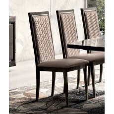 Camel Group Elite Silver Birch Finish Roma Rombi Dining Chair Camel Group Elite Silver Birch Finish Roma Rombi Dining Chair