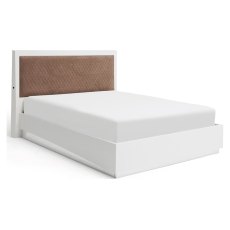 Camel Group Onda Rombi White Bed Frame Camel Group Onda Rombi White Bed Frame