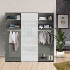 Wiemann Malibu sliding-door wardrobe of width 250cm