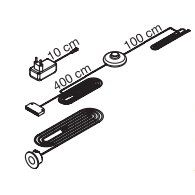 Lights kit for cornices maximum distance between outer spotlights:360 cm (Pair) W 1cm x H 1cm x D 1cm