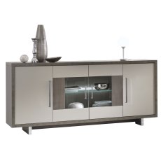 San Martino Royal Sideboard 4 Door Cabinet With LED Lights San Martino Royal Sideboard 4 Door Cabinet With LED Lights