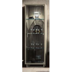 Camel Group Volare Nickel 1 Door Display Cabinet Camel Group Volare Nickel 1 Door Display Cabinet