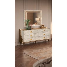 Arredoclassic Romantica 6 Drawer Dresser Arredoclassic Romantica 6 Drawer Dresser