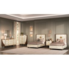 Arredoclassic Romantica Bed Twin Size Arredoclassic Romantica Bed Twin Size