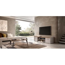 STATUS NORA ROPE 3 DOOR TV UNIT (ASSEMBLED)