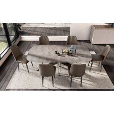 STATUS NORA ROPE DINING TABLE FIXED TOP