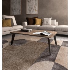 STATUS NORA ROPE COFFEE TABLE WOODEN TOP