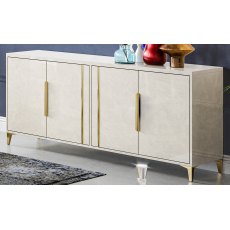 Ben Company Luna Cream 4 Door Sideboard