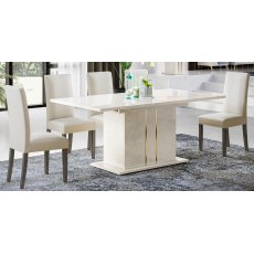 Ben Company Cream Dining Table