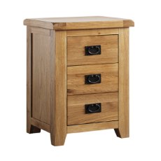 Minnesota 3 Drawer Bedside Minnesota 3 Drawer Bedside