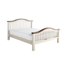 Maine High End Bed Frame in Washed Natural Oak High Gloss Finishing Maine High End Bed Frame in Washed Natural Oak High Gloss Finishing