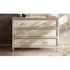 Camel Group Giotto Bianco Antico Single Dresser with 3 Drawer