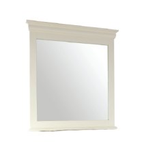 Lafayette Mirror In Vanilla White Finish Lafayette Mirror In Vanilla White Finish