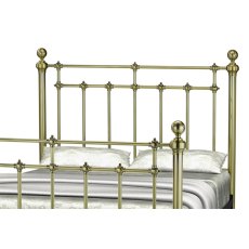 Bristol Bed Frame in Antique Brass