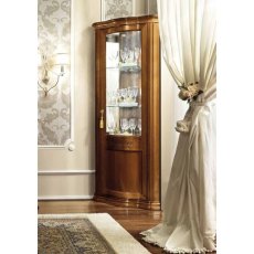 Camel Group Torriani Walnut Door Corner Unit with Fabric back Camel Group Torriani Walnut Door Corner Unit with Fabric back