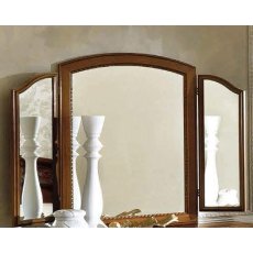 Camel Group Torriani Walnut Mirror with 2 lateral Mirrors Camel Group Torriani Walnut Mirror with 2 lateral Mirrors