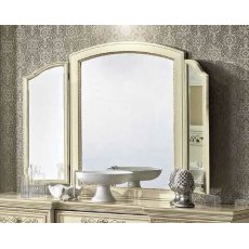 Camel Group Torriani Ivory Mirror with 2 lateral Mirrors Camel Group Torriani Ivory Mirror with 2 lateral Mirrors