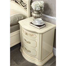Camel Group Torriani Ivory VIP Bedside Table Camel Group Torriani Ivory VIP Bedside Table