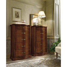 Camel Group Torriani Walnut VIP 6 Drawer Chest Camel Group Torriani Walnut VIP 6 Drawer Chest