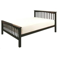 Sandra Hardwood High Foot End Bed Frame
