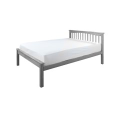 Sandra Grey Finish Hardwood Low Foot End Bed Frame Sandra Grey Finish Hardwood Low Foot End Bed Frame