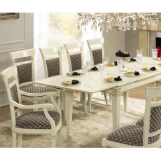 Camel Group Treviso White Ash Rectangular Extendable Dining Table