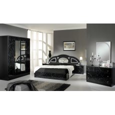 Dima Mobili Safa White Feather Bedroom