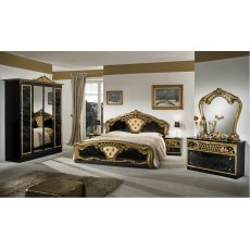 Dima Mobili Lara Black and Gold Bedroom Dima Mobili Lara Black and Gold Bedroom