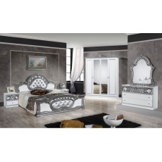 Dima Mobili Marwa Black and Silver Bedroom