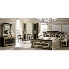 Camel Group Aida Black and Gold Bedroom Set Camel Group Aida Black and Gold Bedroom Set