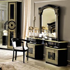 Camel Group Aida Black and Gold Armchair Camel Group Aida Black and Gold Armchair