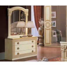 Camel Group Aida Ivory and Gold Single Dresser