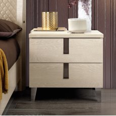 Camel Group Ambra Sand Birch Finish Mini Night Table Camel Group Ambra Sand Birch Finish Mini Night Table