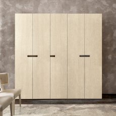 Camel Group Ambra Sand Birch Finish Mirror Wardrobe