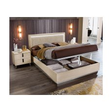 Camel Ambra Letto Rombi Italian Luna Storage Bed Camel Ambra Letto Rombi Italian Luna Storage Bed