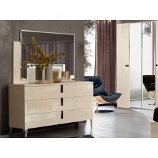 Camel Group Ambra Sand Birch Finish Single Dresser Camel Group Ambra Sand Birch Finish Single Dresser